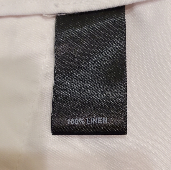 * Plus Size Linen Walking Shorts, Sz 26 - Picture 6 of 7